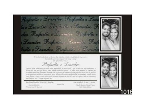 Andrea Ramos convites casamento