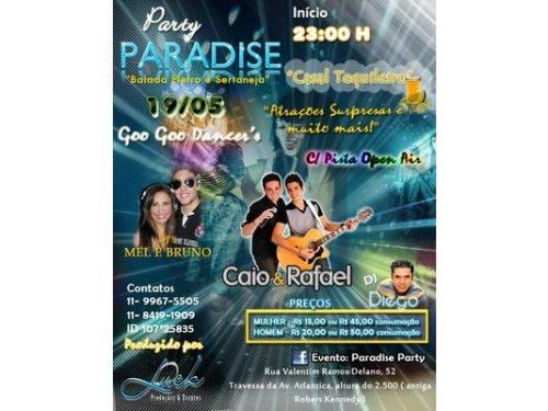 Paradise como dj convidada