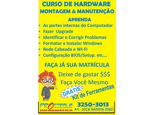 curso montagem e manutenção