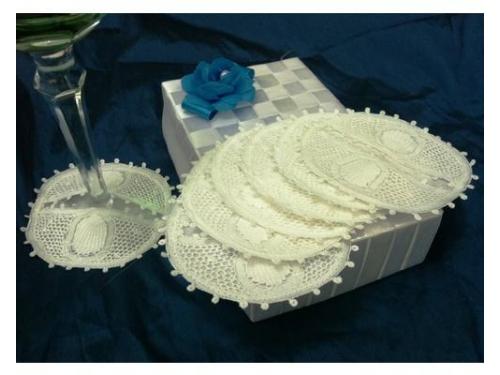 Conjunto descança taça 6 unidades