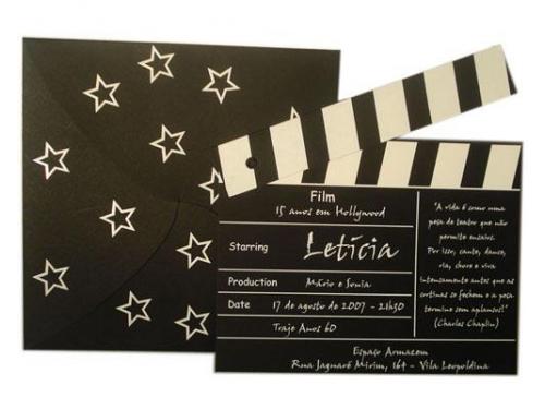 Struture: convites de 15 anos