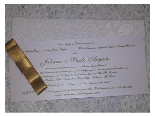 Cs.0144 - com renda impressão dourado