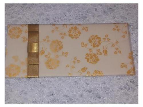 Cs.0144 - envolvido com vegetal estampado