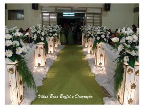 Linda decoração para o seu casamento