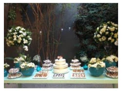 Mesa de doces minioca