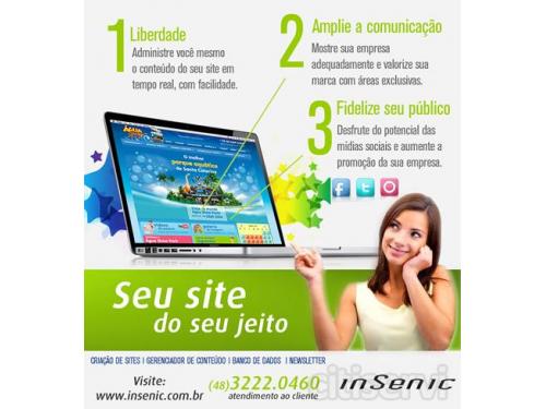 Criamos sites profissionais com alta qualidade gráfica e personalizados para cada cliente