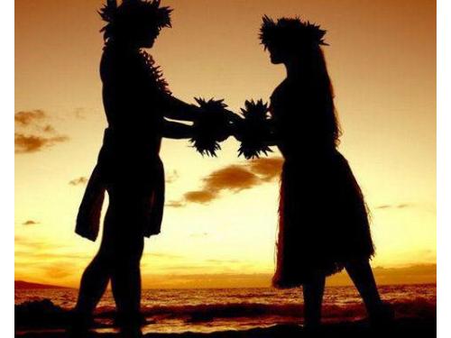 Casamento  tema havaiano