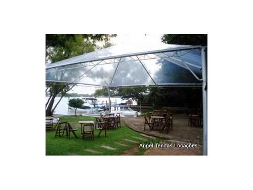 Tenda alugada/confecionada pela Angel Tendas, a margem do Rio Guaiba, P.Alegre-RS.
