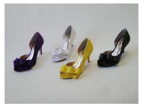 Retro cetim com laços - r$209,00