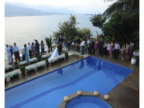 Sua cerimônia à beira do mar