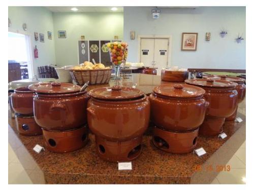 Buffet vanille com sopas para este friozinho