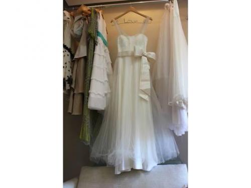 Vestidos em construção no atelier