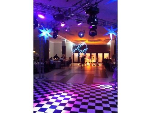 Casamento buffet yano - estrutura em x