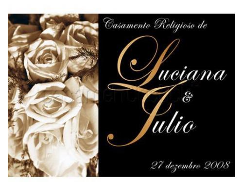 Álbuns de casamento personalizados