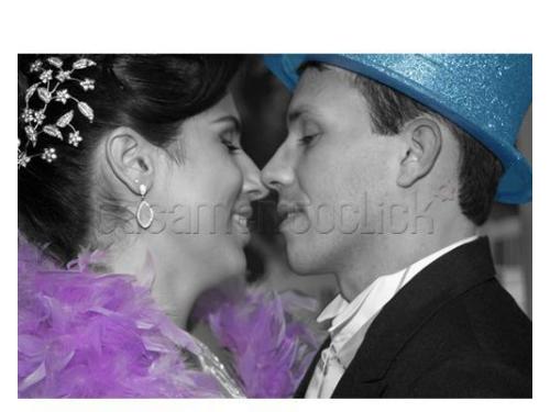 Fotos de casamento colorizadas