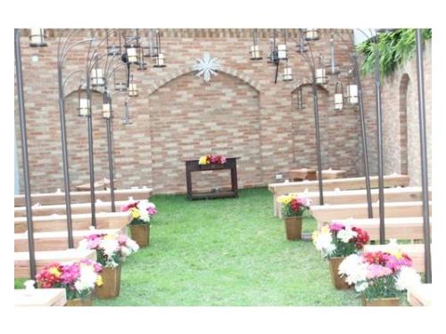 Local para cerimônia externa