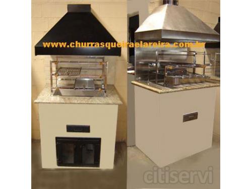 Coifas para churrasqueira à carvao.