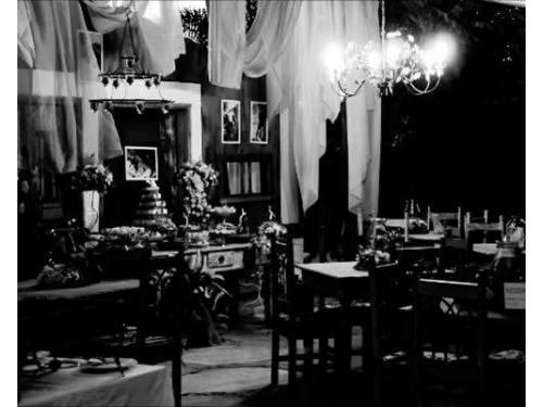 Espaço decorado com esmero