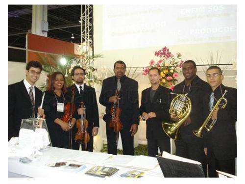 Diversas formações musicais para a cerimônia