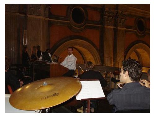 Orquestra, coral e solistas para a cerimônia