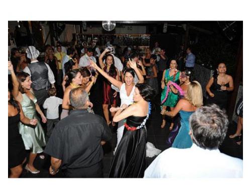 Discoteca para a festa de casamento