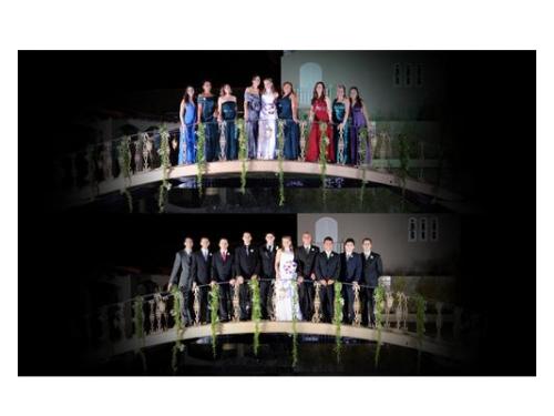 Fotos de casamento com criatividade