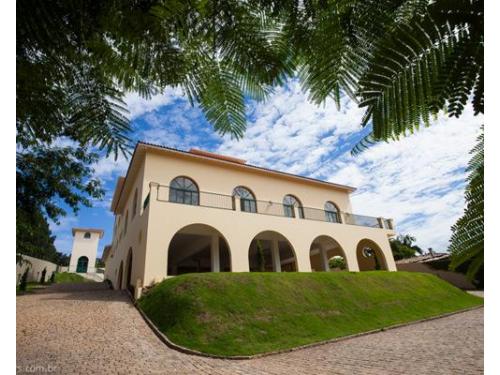 Vista do estacionamento