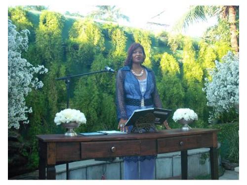 Tânia Lopes: casamentos celebrados