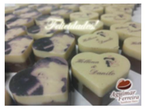 Bombons personalizados coração