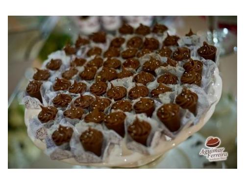 Verrine de chocolate belga