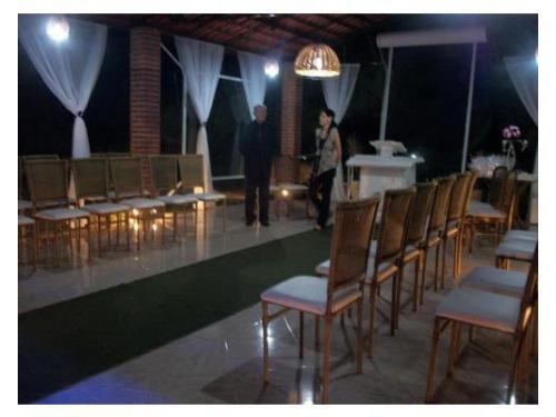 Cerimonia ao ar livre