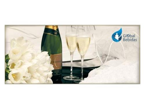 Espumante chandon é excelente para festas e casamentos.