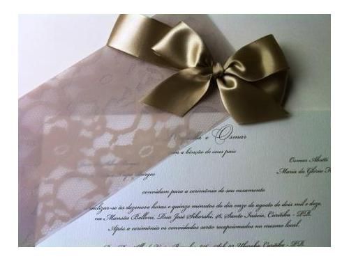 convite de casamento