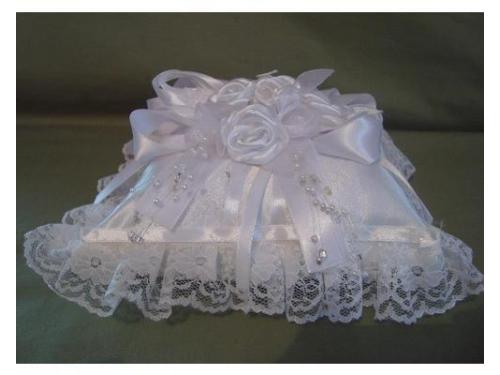 Almofada para alianças