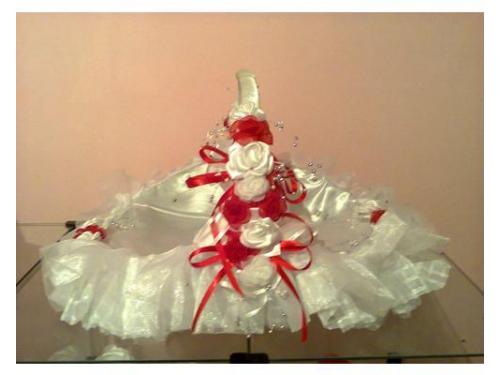 Cesta simples de florista