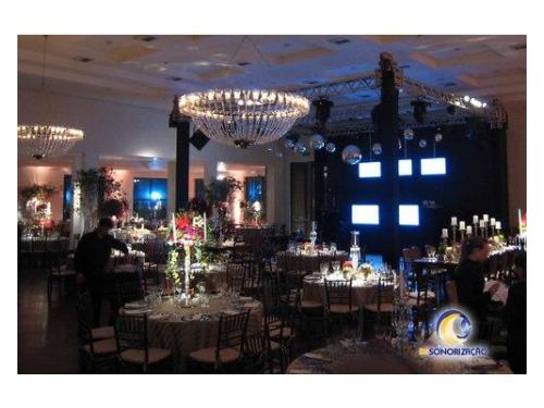 Estrutura para pista de dança