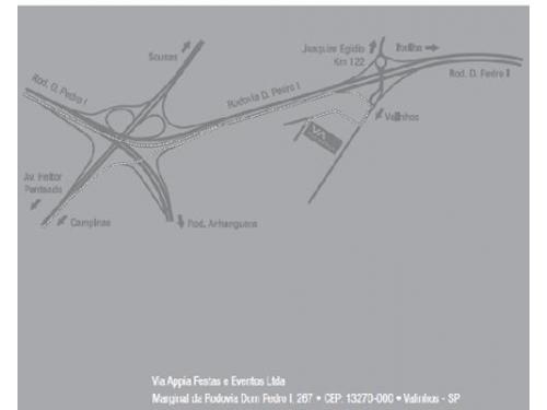 Marginal da rodovia d. pedro i, 267 – granja sto. antonio – valinhos