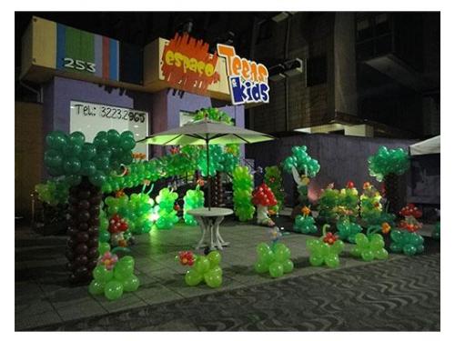 Espaço kids para festas infantis