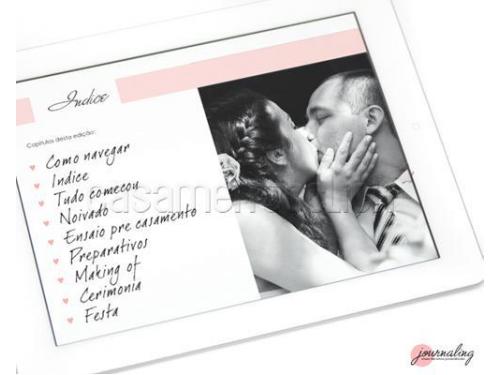 Indicie da pagina dos noivos