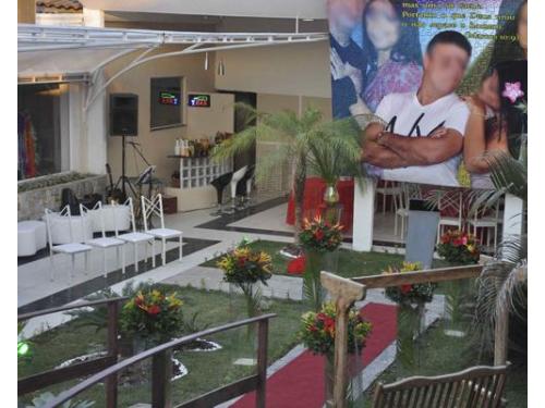 Espaço perfeito para casamentos