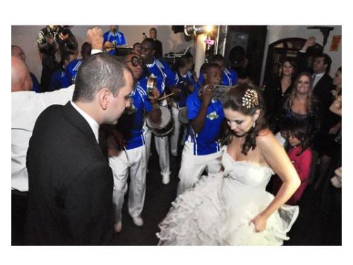 Show de escola de samba para casamento