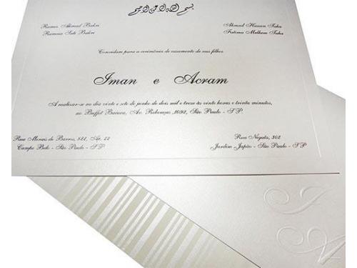 Marisa convite e lembranças São Paulo