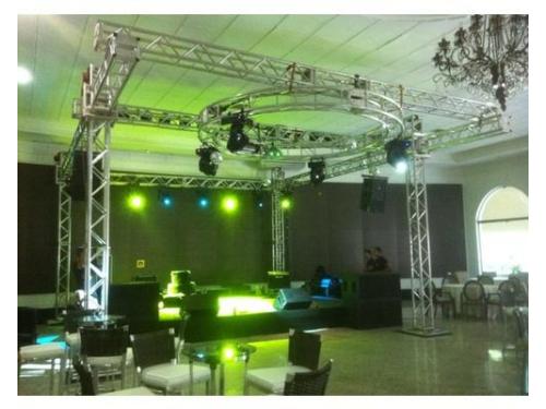 Pista e palco conjugados