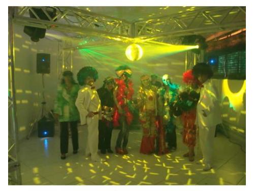 Pista de dança mini