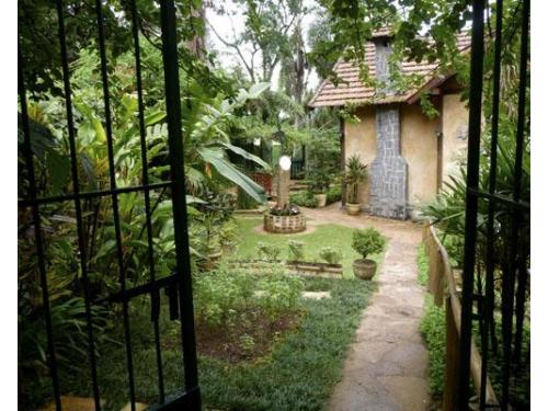 Local cercado pela natureza