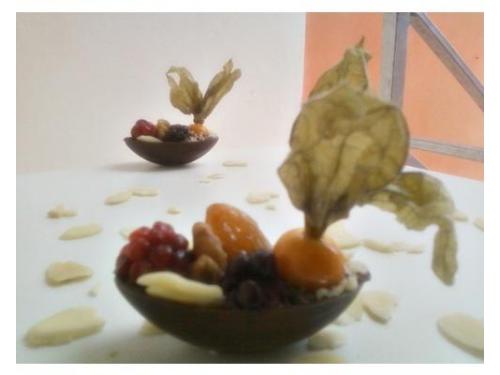 Barca de frutas importadas - lindo, chique e muuuuito gostoso...