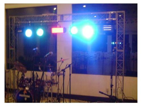 Iluminação espaço celebration