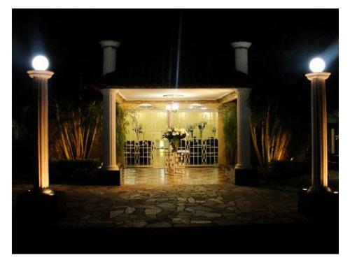 Tudo preparado com muito cuidado.