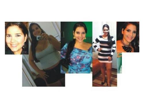Tamires. 35kg a menos. se sentindo maravilhosa.