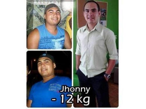 Com saúde e bem estar perdeu 12kg em 3 meses.